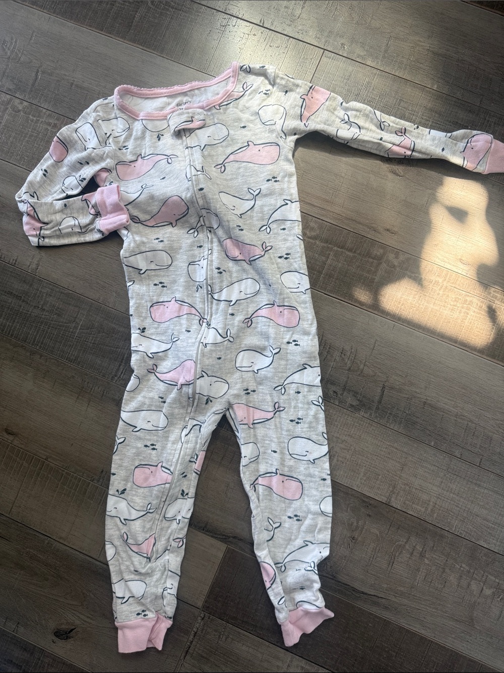 Carter's Girls Pajama Set Bundle - Pink, Gray, Multicolor, Blue - Picture 5 of 6